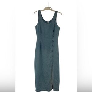 Switch VTG Denim Blue Dress Sz(11)